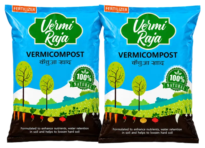 Vermi Raja Vermicompost - Main Packshot (Front)