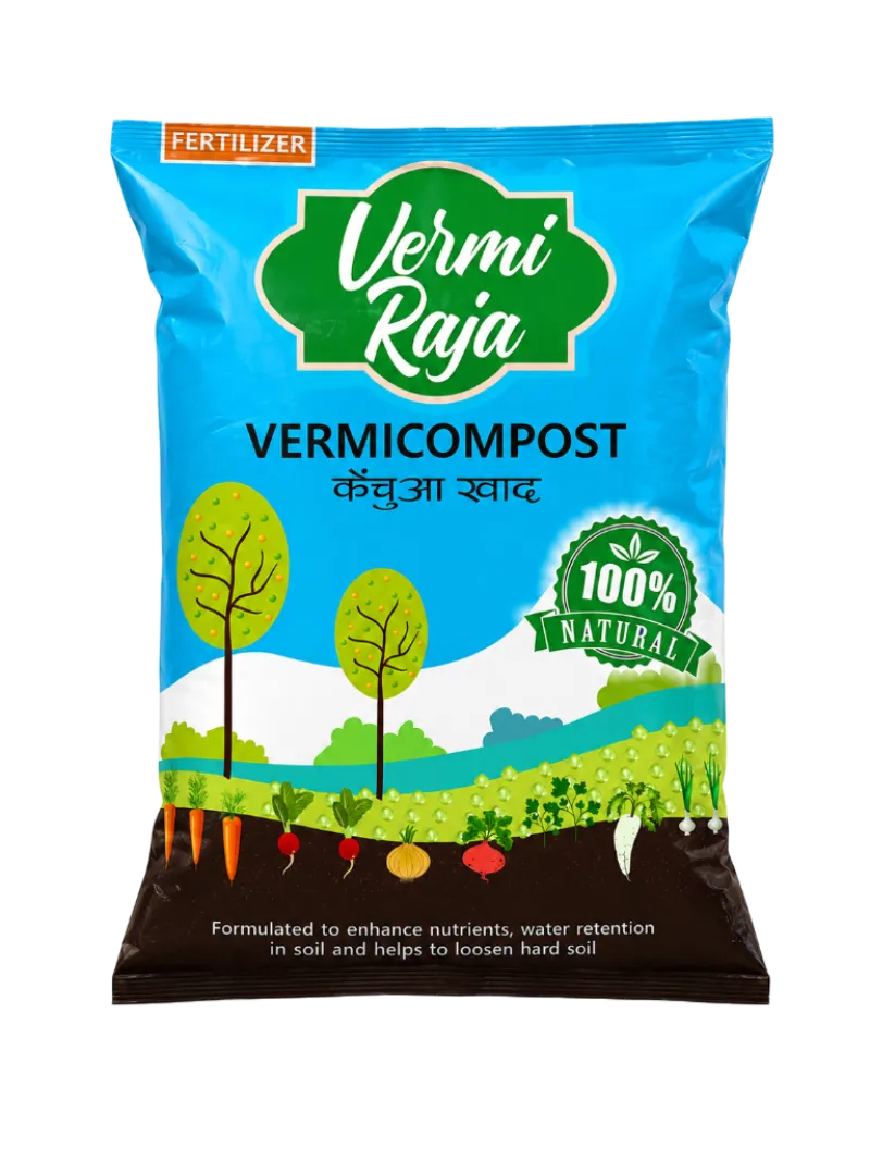 Vermi Raja Vermicompost - Main Packshot (Front)